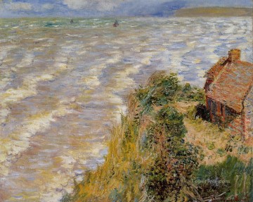  Creciente Lienzo - Marea creciente en Pourville Claude Monet